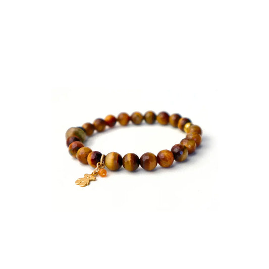 Golden Tiger Eye Gems Bracelet - Image #1