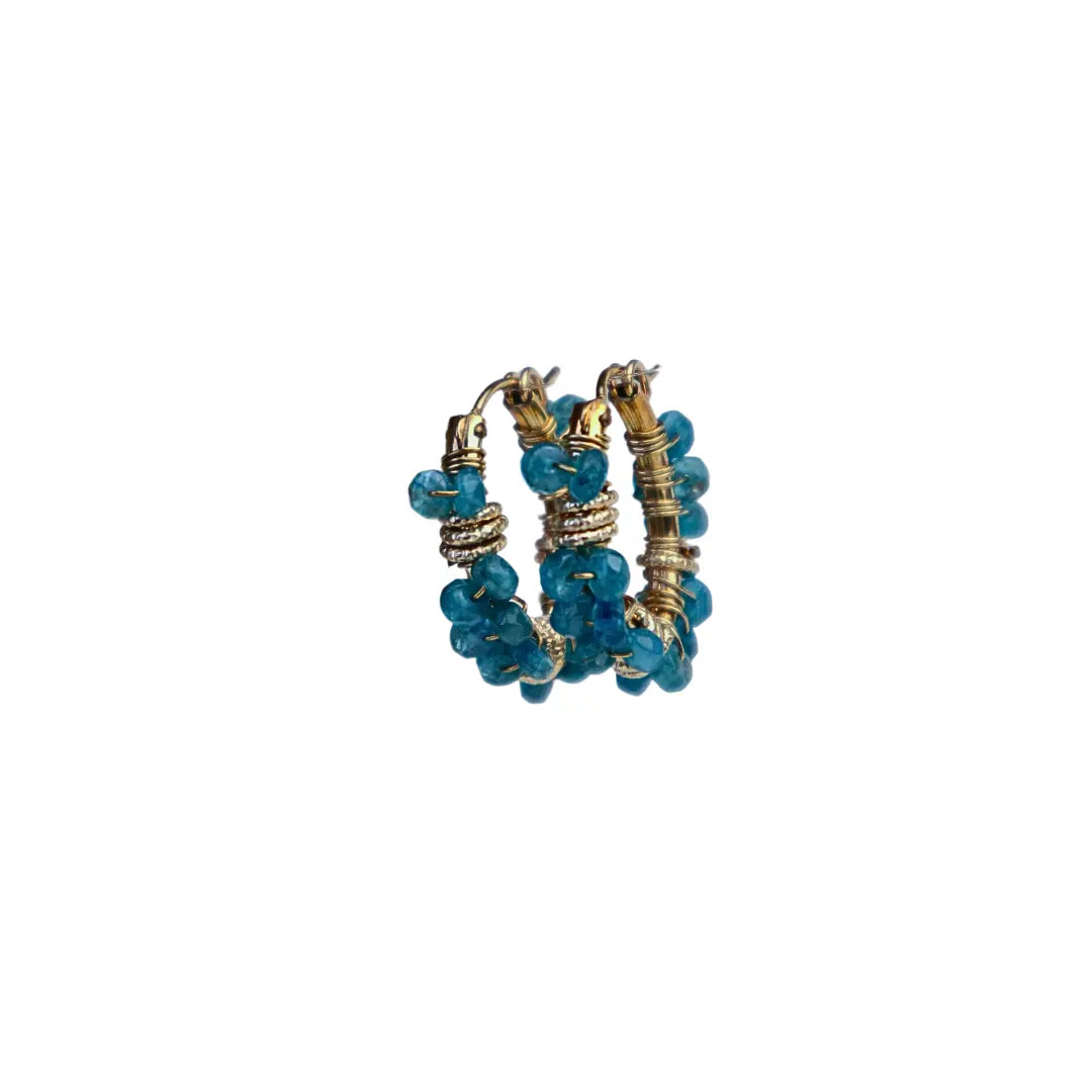 14/20 Gold Filled  Earring in Apatite - Image #3