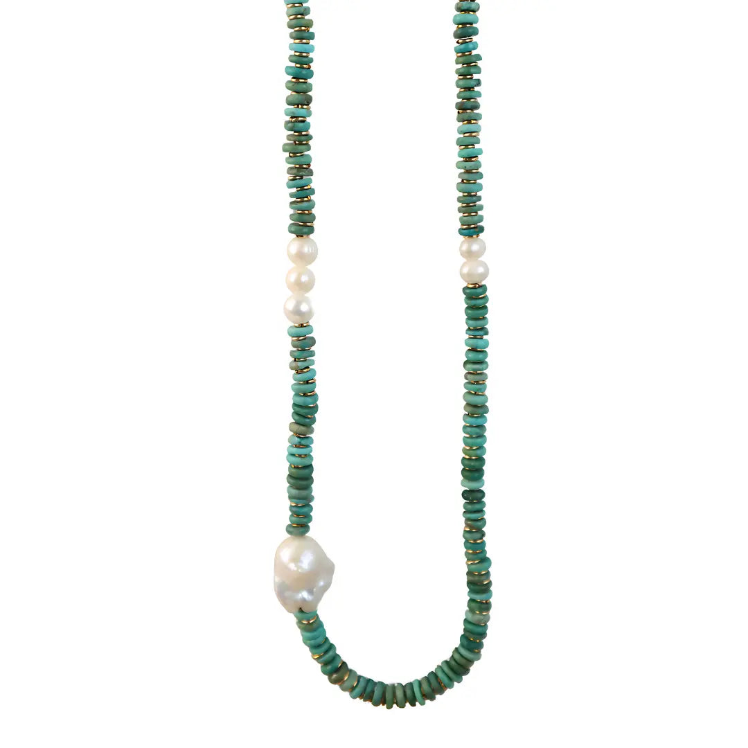 Kyra Turquoise Necklace - Image #3