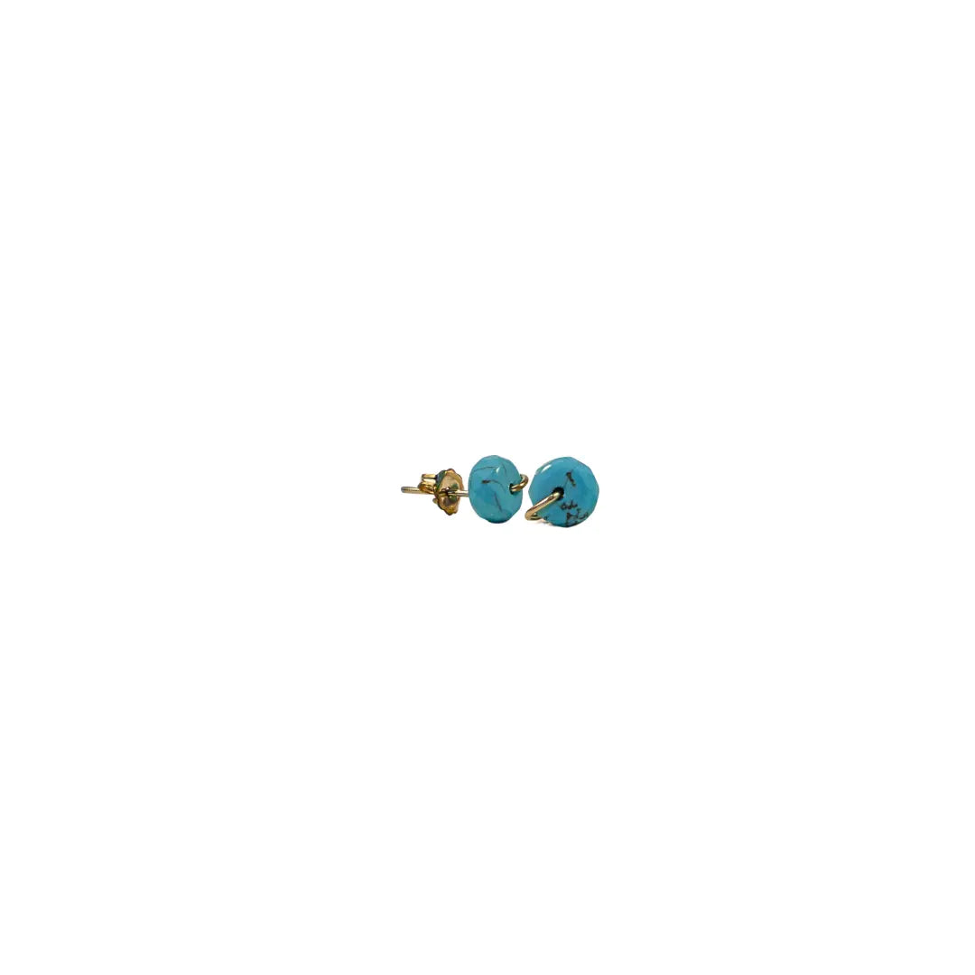 14/20 Gold Filled Earring in Turquoise - Image #2