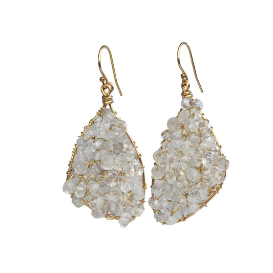 Crystal Glow Earrings - Image #1