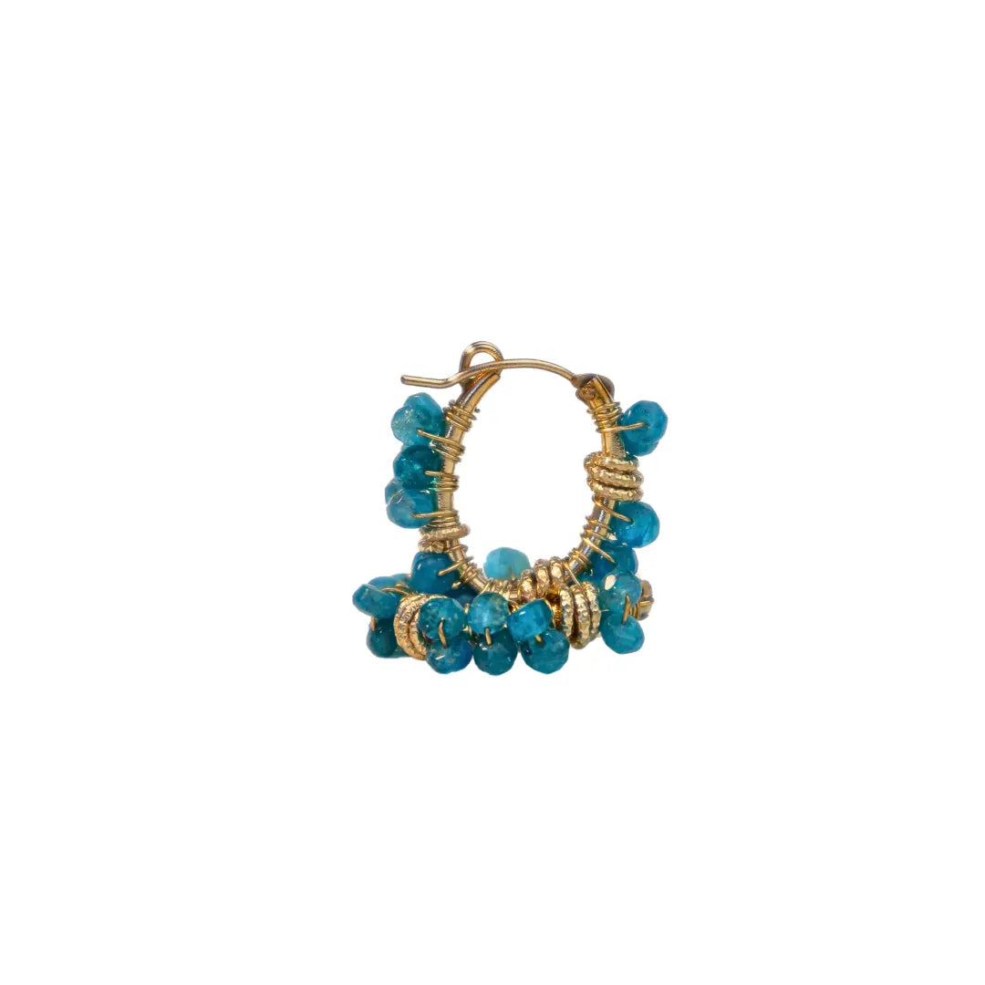 14/20 Gold Filled  Earring in Apatite - Image #2