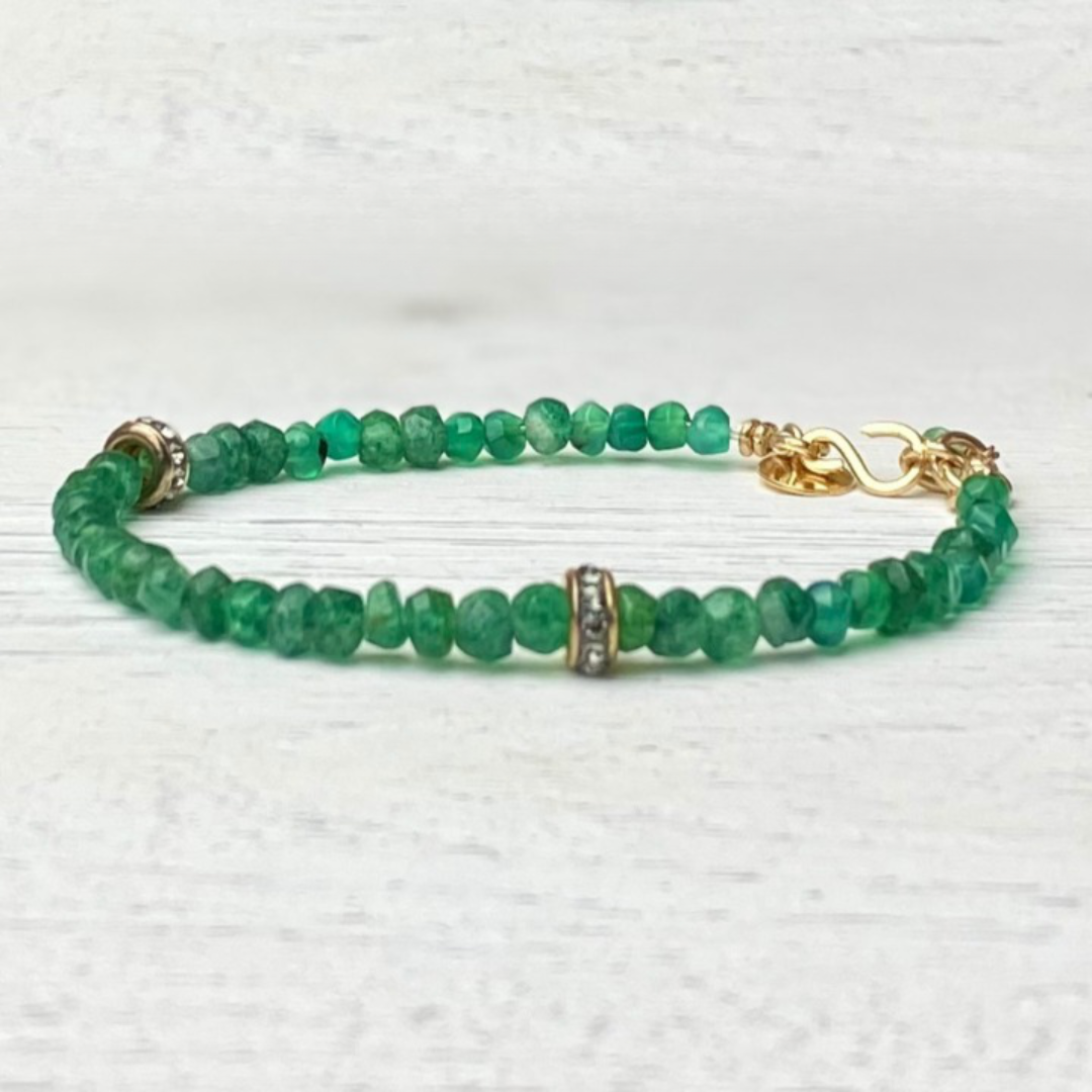 Green Onyx & Aventurine Bracelet