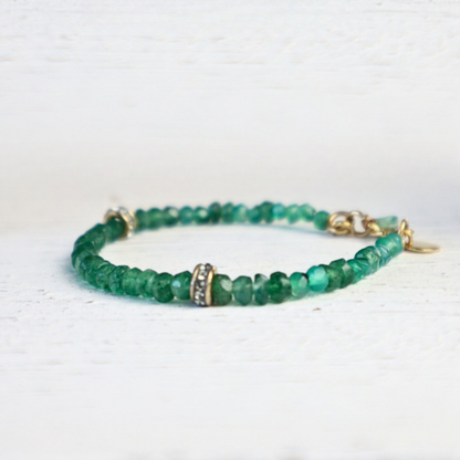 Green Onyx & Aventurine Bracelet