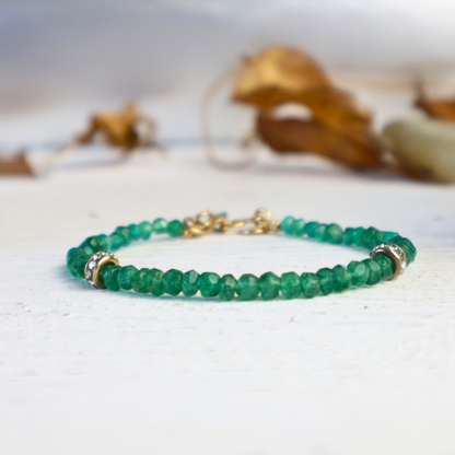 Green Onyx & Aventurine Bracelet