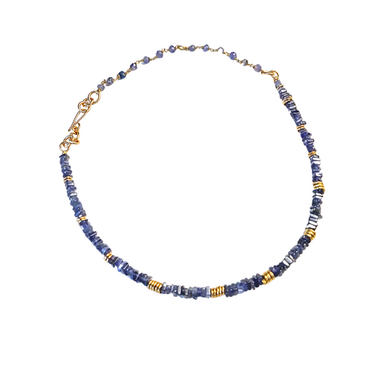 Mystic Iolite Necklace