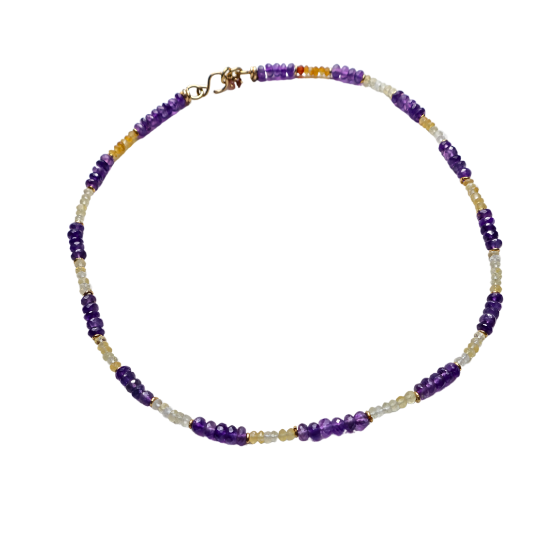 Purple Honey Necklace