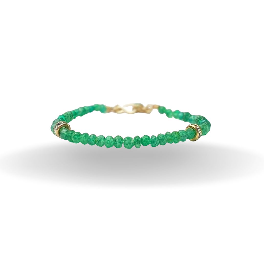 Green Onyx & Aventurine Bracelet