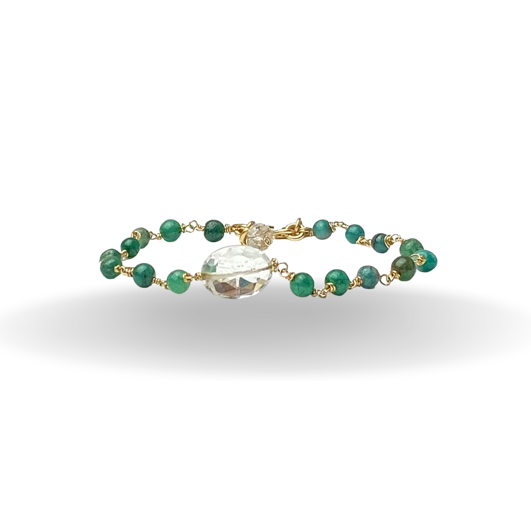 Green Agate Bracelet