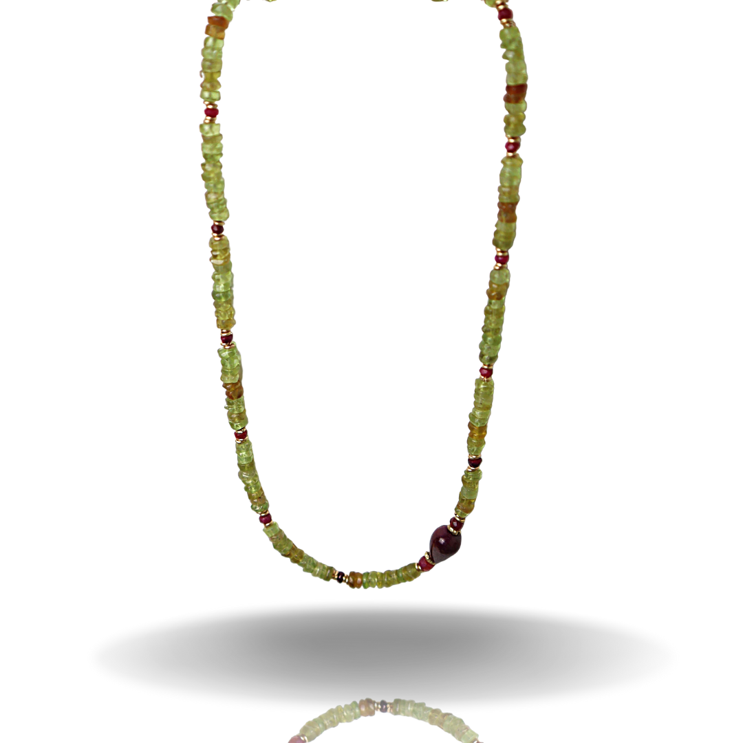 Lolly Garnet & Ruby Necklace - Image #2