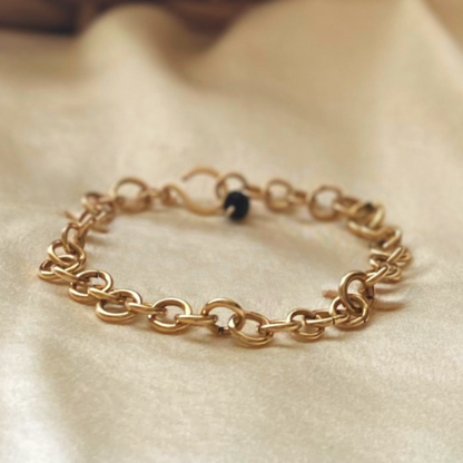 BraceletStones Bracelet  in  14kt  YELLOW GOLD-FILLED ROUND