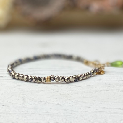 Oxidized Pyrite Bracelet - Image #4