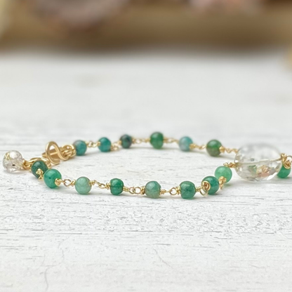 Green Agate Bracelet - Image #2